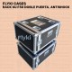 rack 6U doble puerta, DOBLE flotante, ANTI-SHOCK fondo 50 cm, perfil rack doble