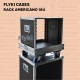 rack americano 16U, fondo 60, perfil rack doble, apilable
