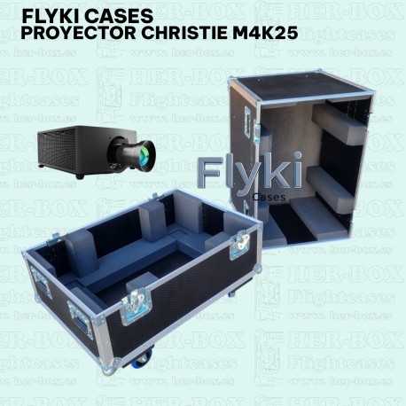 FLYKICASES PARA PROYECTOR CHRISTIE M4K25