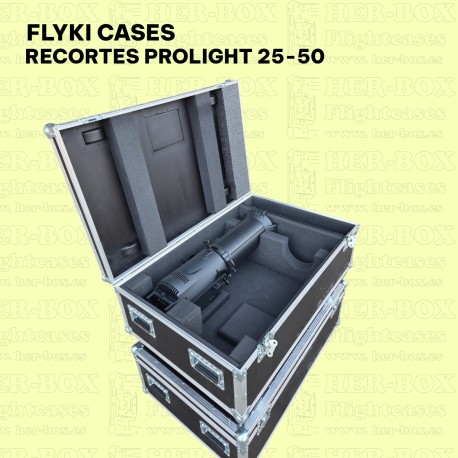 FLYKICASES PARA RECORTES PROLIGHT 25-50.