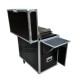 Flightcase para plancha de gas integrada bar