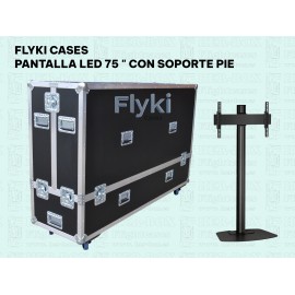 PANTALLA LED 75" CON SOPORTE PIE