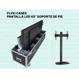FLYKI CASES PARA PANTALLA LED 65 SOPORTE PIE