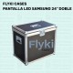 FLYKI CASE PANTALLA LED SAMSUNG 24 DOBLE CON PEANA