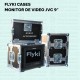 FLIGHTCASE MONITOR DE VIDEO JVC 9 PULG TIPO RACK