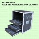 Rack 14U microfonía con cajones