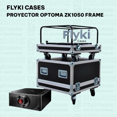 FLIGHTCASE PROYECTOR OPTOMA ZK1050 FRAME. APILABLE