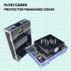 FLIGHTCASE PROYECTOR PANASONIC DZ680 CON HUECO PARA DOS ÓPTICAS. APILABLE