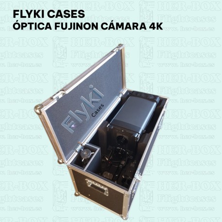 Óptica fujinon cámara 4K.